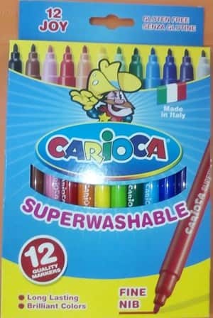 12 טושים קריוקה.