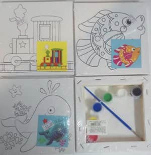 קנבס תמונה גואש