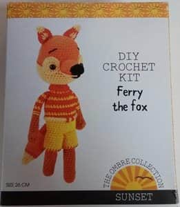 יצירה. סריגת בובה שועל