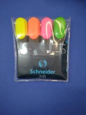 טוש הדגשה-סט של 4